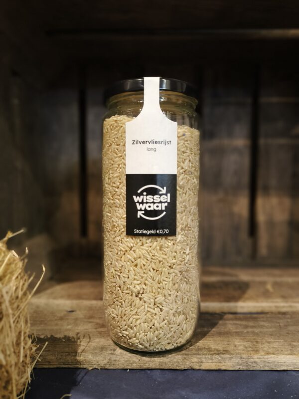 Zilvervliesrijst bio 800g