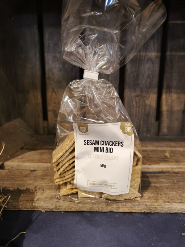 Volkoren sesam crackers
Zonnemaire
150 gram