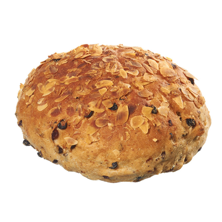 1.6 Rozijnen-notenbol bruin tarwe 700 g BIO